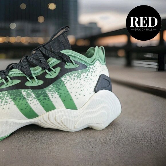 Adidas Trae Young 3 Low Grey Green Basketball Shoes IE2703 - Men\'s Size 9.5